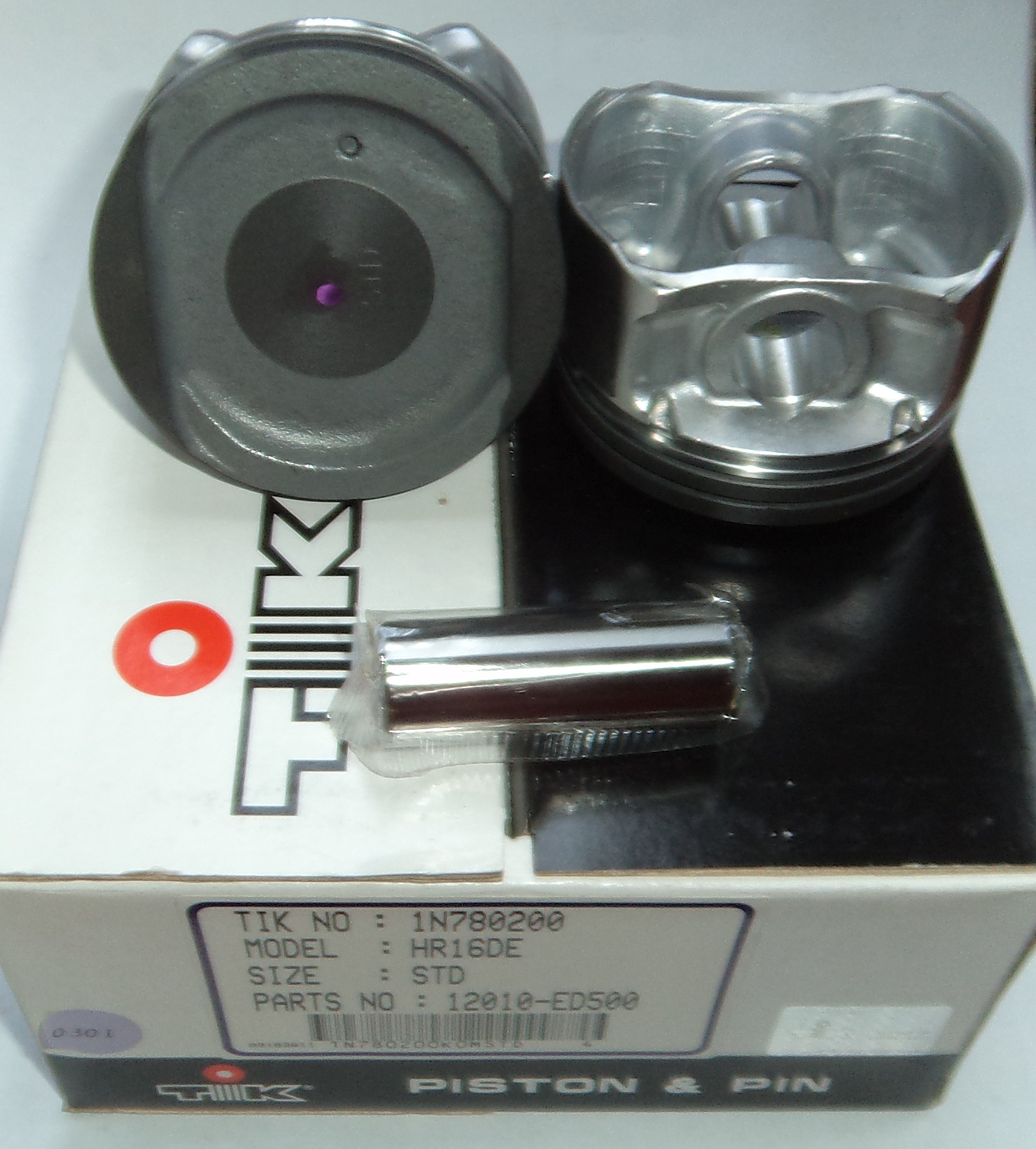 JUEGO DE  PISTON NISSAN TIIDA 1.600cc. 16V. HR16DE